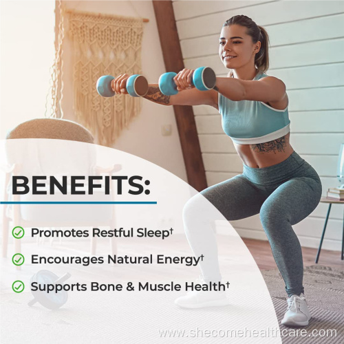 Magnesium Promotes Healthy Bones Magnesium Calcium capsules